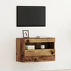 TV staliukas TV sieninė spintelė 60 x 30 x 40 cm Sena mediena