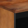 Šalia lovos spintelė 2 pcs Medus ruda 40 x 33 x 46 cm