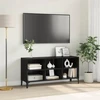 TV staliukas TV spintelių komplektas Juodas 103,5 x 30 x 50 cm