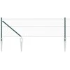 Hexagonal Fence with Post 10 x 0,8 m PVC dengtas plienas Žalia