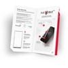 ForCell Hibridinis stiklas, skirtas Samsung A12, Forcell Flexible 5D, juoda