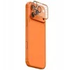 Szkło na objektyvas aparatu Skinarma Magma Full Matte do iPhone 17 Pro oranžinė