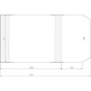Kepurė Sztapel Reguliuojamas dangtis 297x520mm (50vnt)