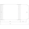 Kepurė Sztapel Reguliuojamas dangtis 300x510mm (50vnt)