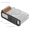 Szybkozłączka SmallRig L-Shaped Mount Plate with Wooden Handle for FUJIFILM X-E5 (Rosewood, Juodas) (5985)