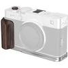 Szybkozłączka SmallRig L-Shaped Mount Plate with Wooden Handle for FUJIFILM X-E5 (Ebony, Sidabrinis) (6236)