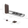Szybkozłączka SmallRig L-Shaped Mount Plate with Wooden Handle for FUJIFILM X-E5 (Ebony, Sidabrinis) (6236)