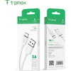 T-Phox USB-C laidas - 1 m baltas (TPRZ008334)