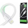 Kabelis T-PHOX NATURE LIGHTNING baltos spalvos 1.2M 3A