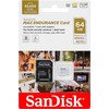 Atminties kortelė SanDisk Max Endurance microSDXC 64GB Class 10 U3 + Adapter