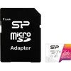 SILIKONIO MAITINIMO KOMPIUTERIS & COMMUNICAT SILICON POWER atminties kortelė Elite Micro SDXC 256GB UHS-I A1 V10