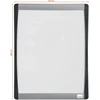 Nobo Magnetyczna tabliczka suchościeralna su zaokrągloną dwukolorową ramą 215x280 mm