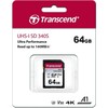 Atminties kortelė Transcend SDXC 340S 64GB Class 10 UHS-I U3 A2 V30
