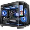 tacens Mars Gaming MC3TCORELCDM computer case Mini Tower Juodas