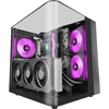 Tacens Mars Gaming MC-INFINIOLITE Midi Tower, juodas