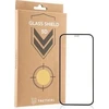 Tactical apsauginis stiklas Shield 5D skirtas Apple iPhone 13/13 Pro/14 su juodos spalvos krašteliu