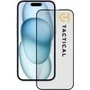 Tactical apsauginis stiklas Shield 5D skirtas Apple iPhone 15 su juodos spalvos krašteliu
