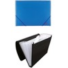 Tadeo Trading Tadeo prekybos portfelis Penmate su skyreliais PP-4302 mėlyna