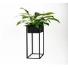 Garden Center Tajemniczy ogród FLOWER POT COVER NANTES L Juodas 23X23X90