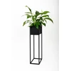 Garden Center Tajemniczy ogród FLOWER POT COVER NANTES L Juodas 23X23X90