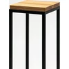 Garden Center Tajemniczy ogród FLOWER STAND LAVAL S Juodas OAK 19X19X62