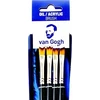 Talens Van Gogh Oil & acrylic brush set | series 302-303-304-305 no. 8