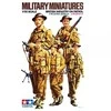 Tamiya britų pėstininkų plastikinės figūros 1/35 patrulyje (35223)