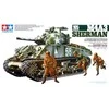 Tamiya tankas M4A3 Sherman 105 mm haubica, 1/35 plastikinis rinkinys