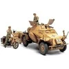 Tamiya Sd.Kfz. 222 4x4 šarvuotis Afrikos korpusas 1/35 modelio rinkinys 35286