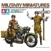 Tamiya BSA M20 britų motociklas su karo policija 1/35 plastikinis modelis