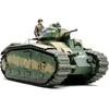 Tamiya prancūzų tankas B1 bis 1/35 plastikinis surenkamas modelis