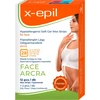 X-Epil Hypoallergenic Silky Finish veido depiliacijos vaško juostelės, 12 vnt.