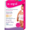X-Epil Premium Soft Silky Finish veido plaukų šalinimo vaško juostelės, 12 vnt.