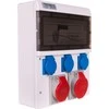 Tarel Maitinimo šaltinis 16A / 32A / 400V 5P + 3x16A / 250V 13- mod IP44 6634- 000 - 6634- 000