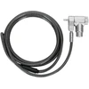 Targus ASP95MKGLX-25, 2 m, raktas, cinkuotas plienas, sidabras