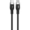 Targus „Hyper | HyperJuice“ USB-C silikoninis įkrovimo laidas | HJ4011BKGL