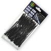 Bradas OPASKA PLASTIKOWA Juoda 7,6 x 350mm 100szt