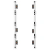 Laikiklis EDBAK ULS4337 Universali LED sistema 4 spintelėms 600 x 337,5 | Juodas