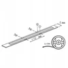Kanlux LED juosta LED juosta 12V LCOBC 10W/M 12IP00-CW 1000lm/m 6500K Ra90 ritė 50mb