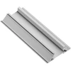 Led Line Prime LED profilio komplektas, 3m, kampinis, anoduotas, su baltu dangteliu, laikikliais ir aklėmis