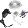 Orno Rinkinys taśma LED 12V 30L/m 100lm/m 7.2W/m IP20 RGB 5m + Sterownik RGB + Maitinimo šaltinis 12V