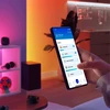 Philips RGB LED juosta 5 m. 24 W/m. IP20 su nuotolinio valdymo pulteliu