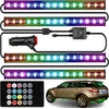 Oświetlenie 12 LED automobilių apšvietimo juostelė -m005