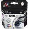 Kasetė rašaliniams spausdintuvams TB Print TBH-300XLCR (CC644EE), 3 spalvos