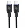 TB Touch TB Kabelis USB C - USB C 60W Glamour 1.5m juoda