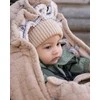 Kepurė TB Print Rękawice Lodger pirštinės Folklore Fleece 12-24m MTF 630_12-24