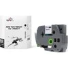 Tb Print Juosta TBTB-TZE251 Brother Juodas on Baltas 24x8mm 1vnt