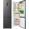 TCL Šaldytuvas | RC382BXC0EU | Energy efficiency class C | Free standing | Combi | Height 203 cm | No Frost system | Šaldytuvas net capacity 265 L | Šaldiklis net capacity 117 L | Ekranas | 35 dB | Inox