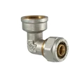 Užveržiama alkūnė 1065, TDM Brass, 20 mm