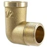 Tdm_Brass Alkūnė 210P, TDM Brass, 1/2", vidinis/išorinis sriegiai